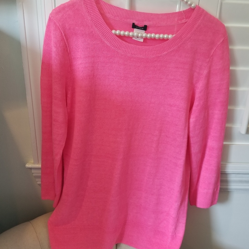 JCREW Linen Sweater